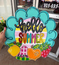 Hello Summer Door Hanger