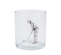 Mud Pie Golfer Icon DOF Glass