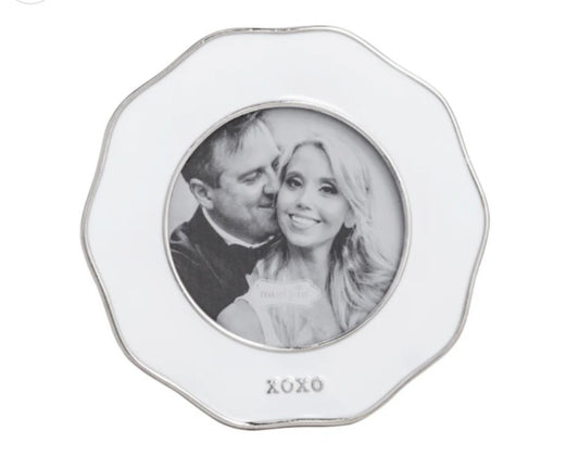 Mud Pie XOXO Mini Enamel Wedding Frame