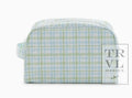 TRVL Design Stowaway - Toiletry Bag Classic Plaid Green