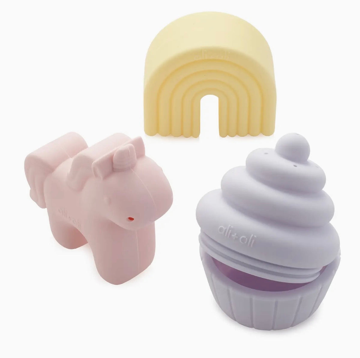 Ali+Oli Squirt Water Bath Toy Set