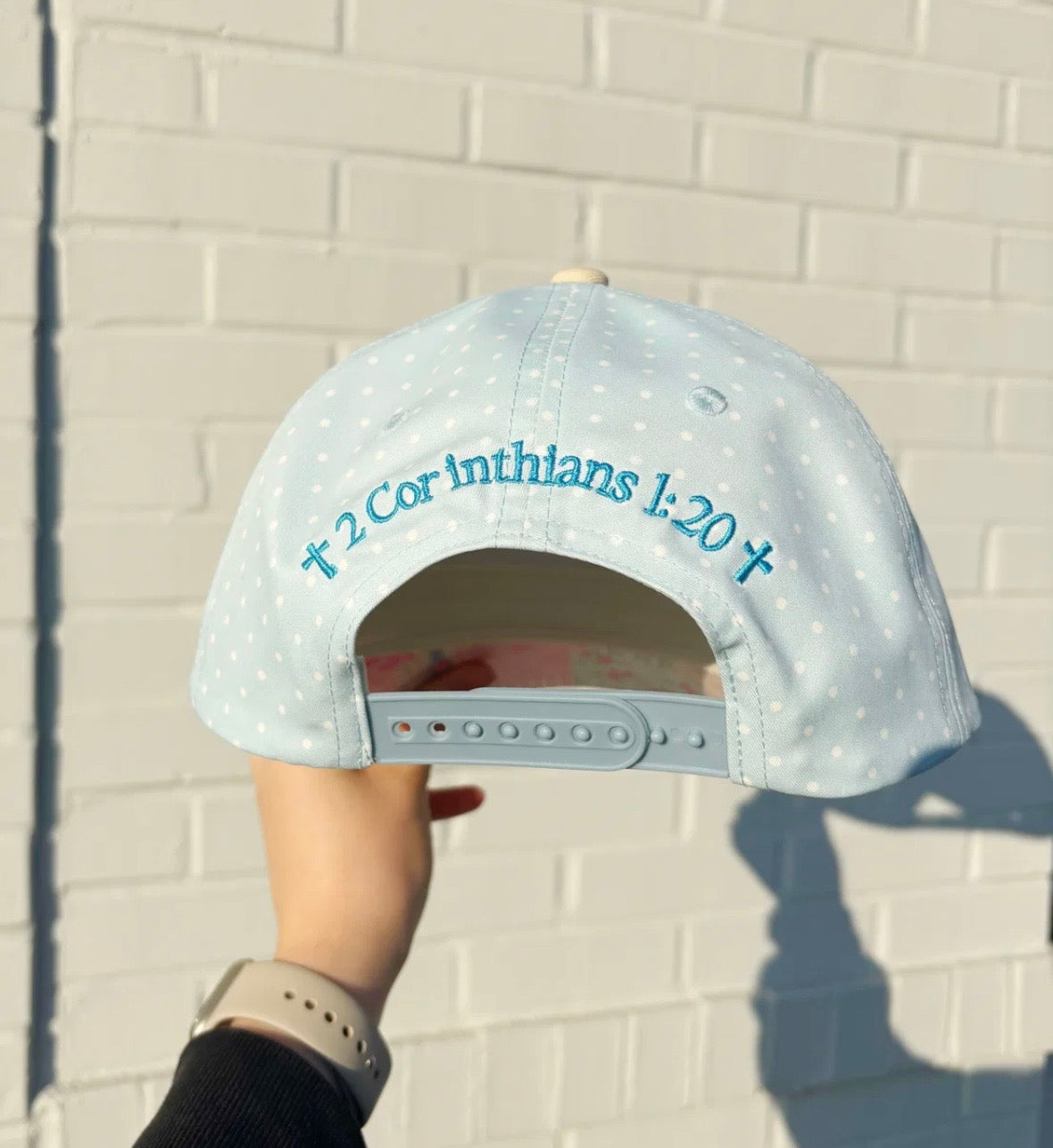 Floral Amen Hat