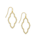 Kendra Scott Abbie Small Open Frame Earrings