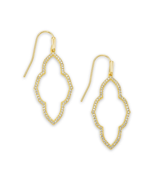Kendra Scott Abbie Small Open Frame Earrings