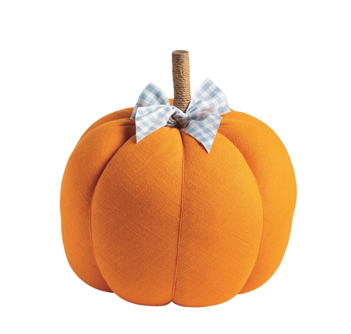 Mud Pie Large Fabric Topiary Pumpkin
