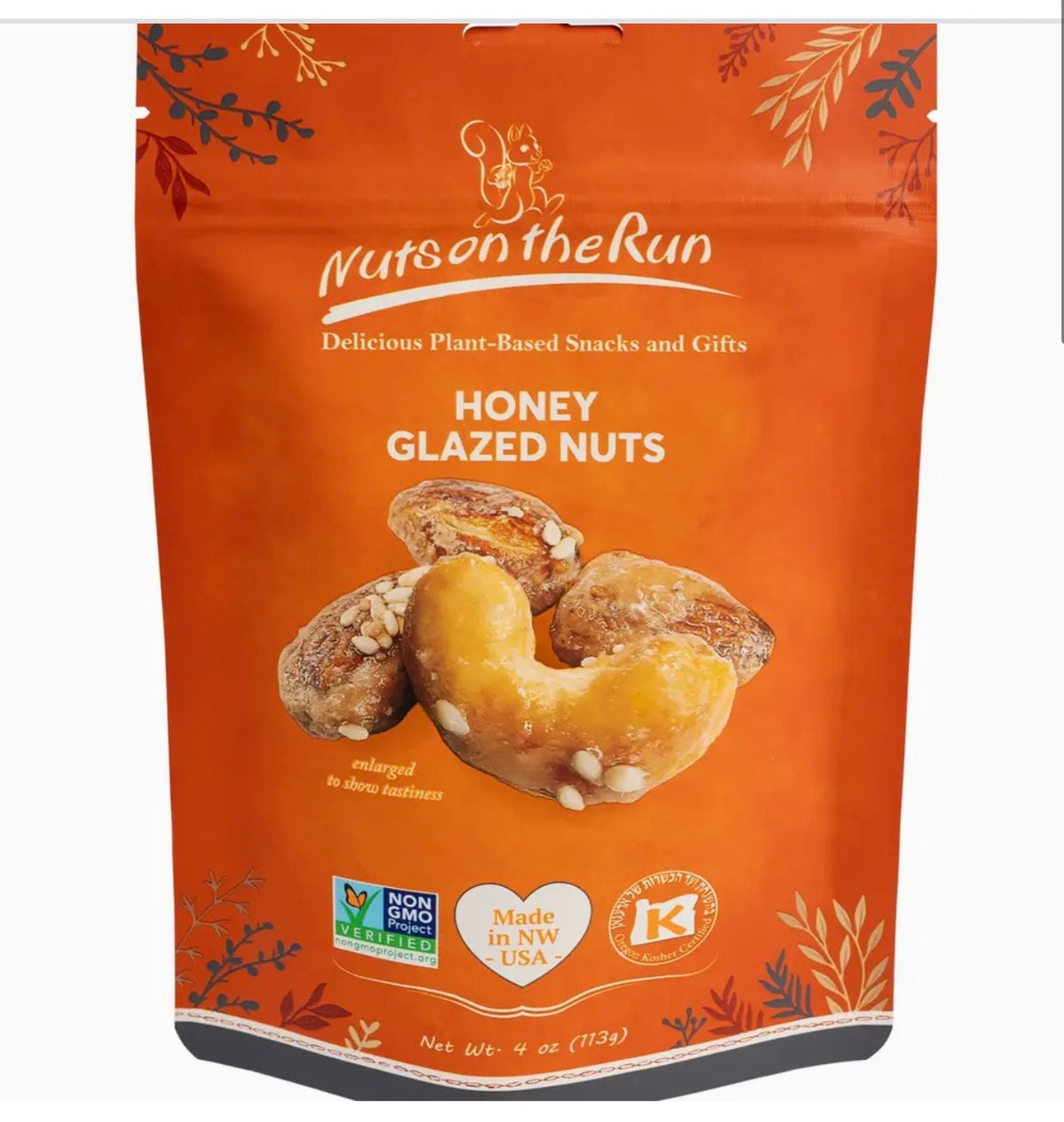 Nuts on the Run Honey Glazed Nuts