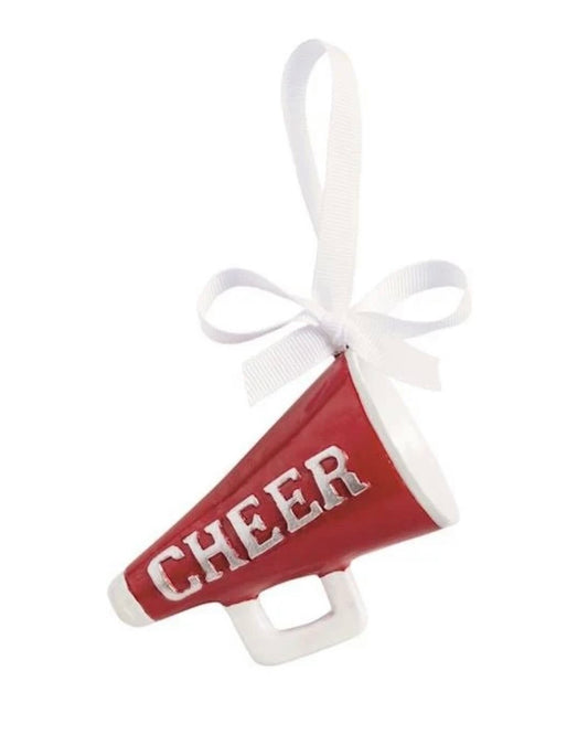 Mud Pie Cheerleading Hobby Ornament