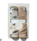 Goosies Burp Cloth Set - Lake Fish