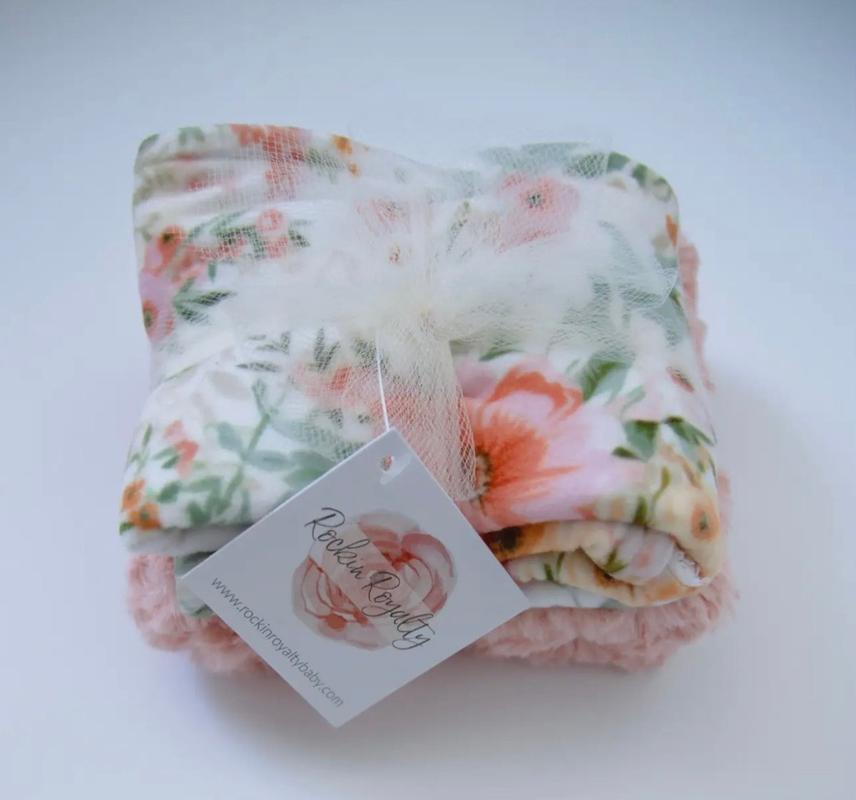 Rockin Royalty Juliette Burp Cloth Set
