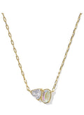 Kendra Scott Tatum Short Pendant Necklace: Gold Neutral
