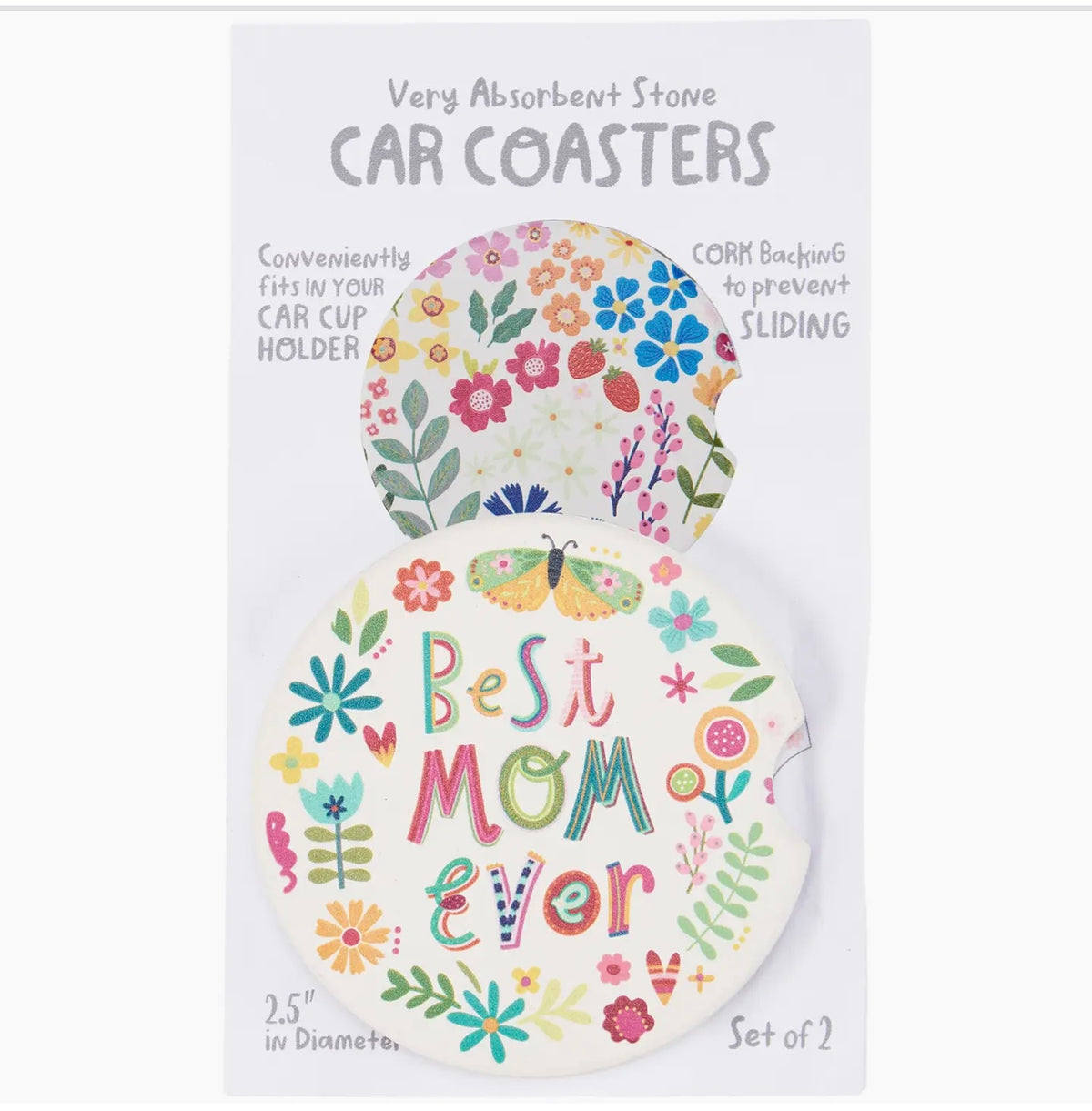 Mom Car Coasters