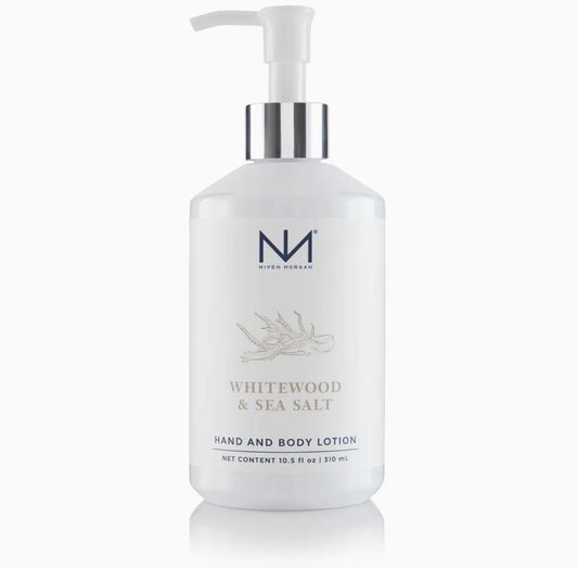 Niven Morgan Whitewood & Sea Salt Hand & Body Lotion