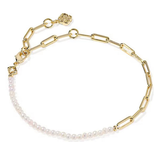 Kendra Scott Markie Half Chain Bracelet