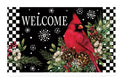 Custom Decor Cardinal Pine Cones Rug