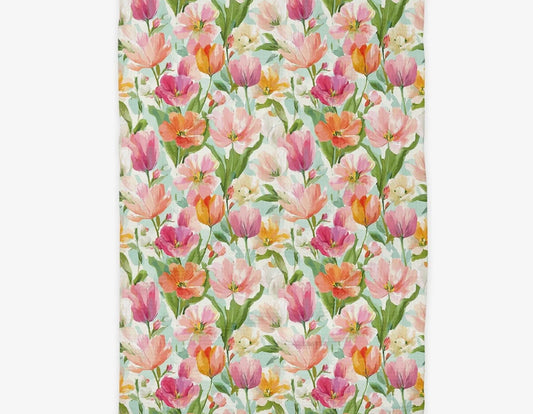 Flower Bloom Spring Summer Towel
