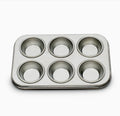 Fox Run Micro Muffin Pan 6 Cups 4”x6”x0.5”