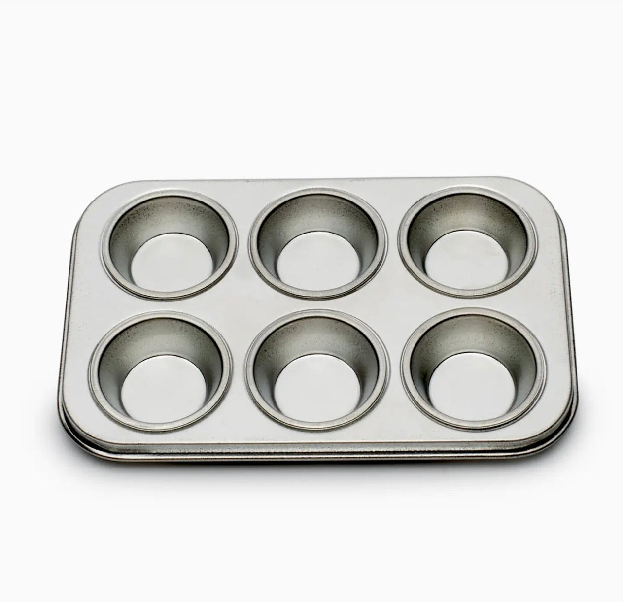Fox Run Micro Muffin Pan 6 Cups 4”x6”x0.5”