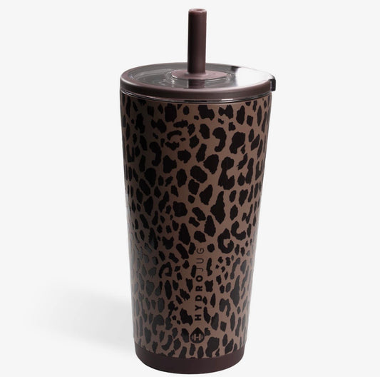 Hydrojug Brown Leopard 20oz Everyday Tumbler