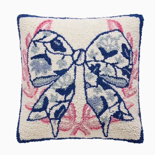 Chinoiserie Bow Hook Pillow