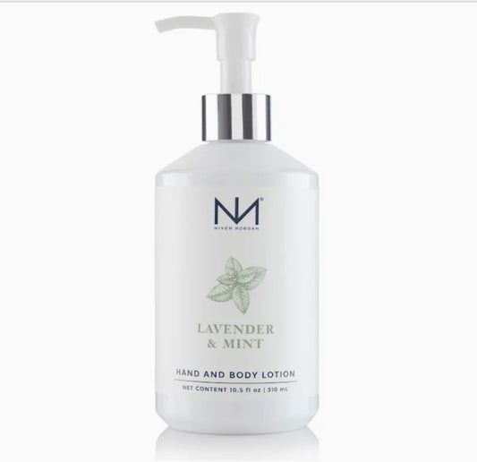Niven Morgan Lavender and Mint Hand & Body Lotion