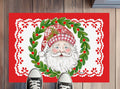 Baxter & Me Quilted Santa Rug Floormat