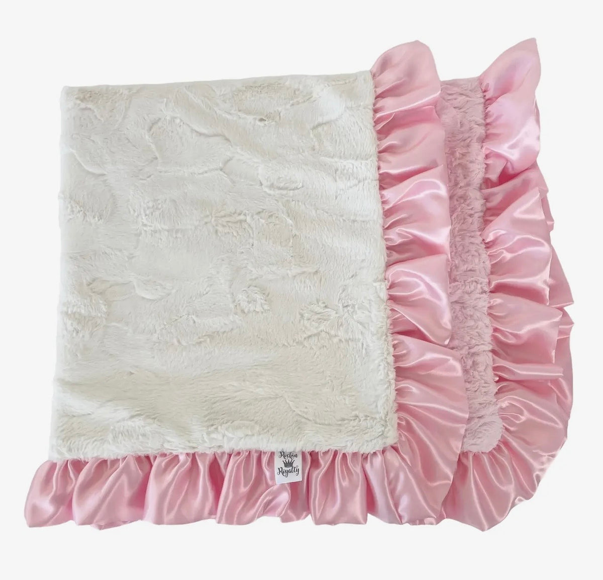Rockin Royalty Girly Girl Luxe Cuddle Blanket