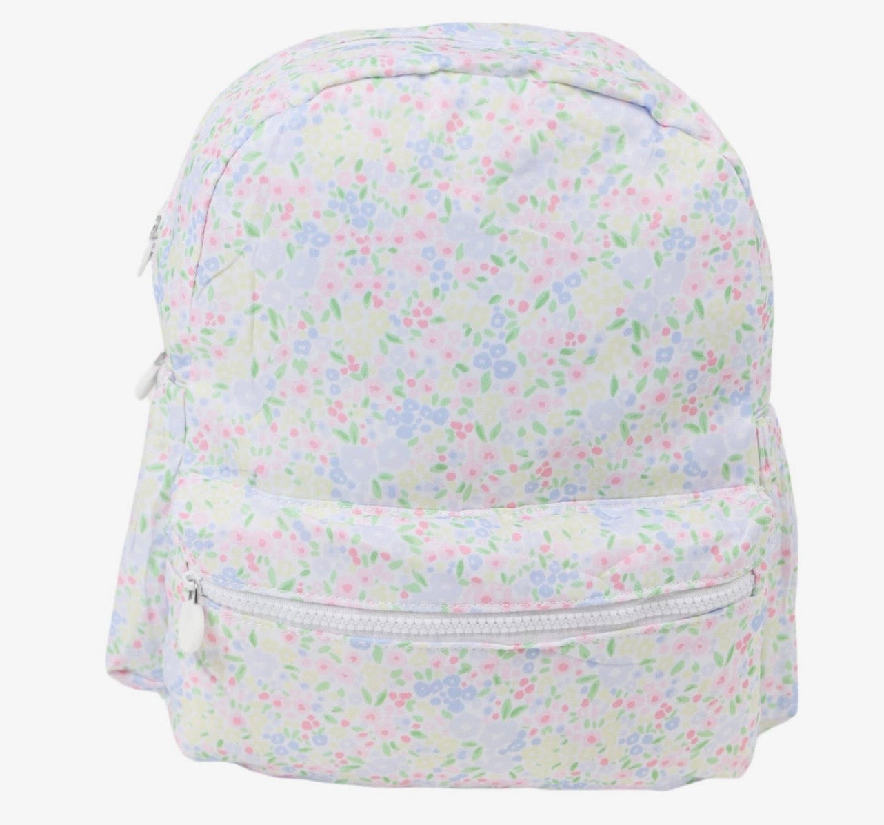 Nylon Backpack (Full Size)- Floral