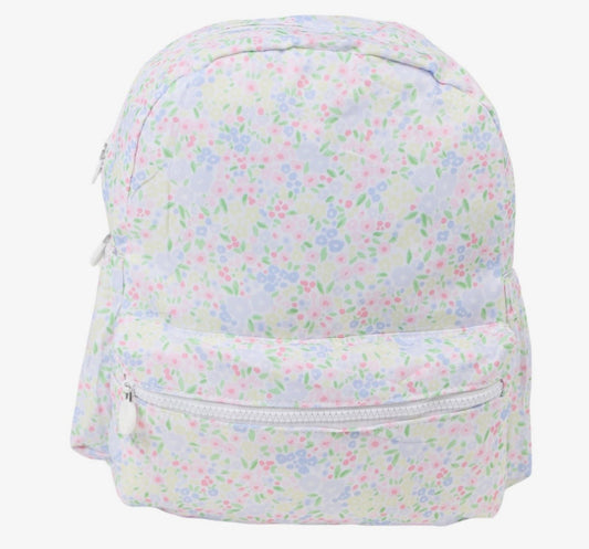 Nylon Backpack (Toddler Size)- Floral