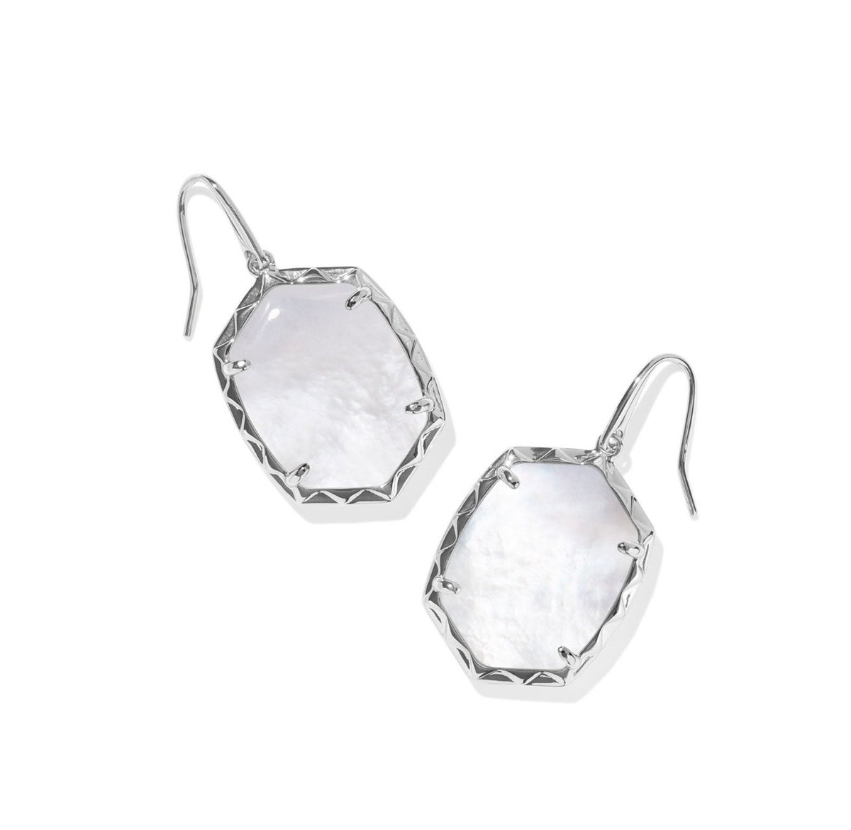 Kendra Scott Daphne Drop Earrings: Silver