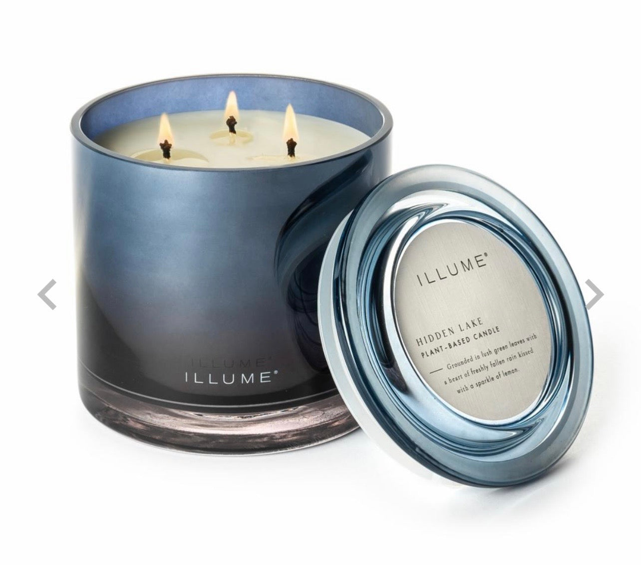 Hidden Lake Statement Glass Candle