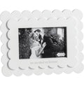 Mud Pie 4x6 Forever Scalloped Wood Frame