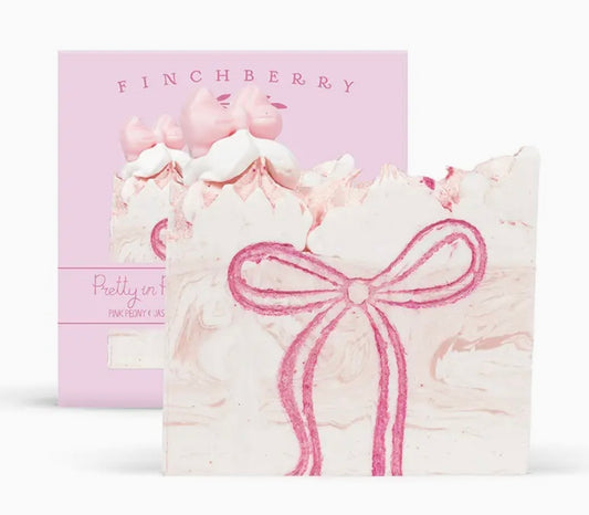 Finch Berry Pretty Pink Bow Soap