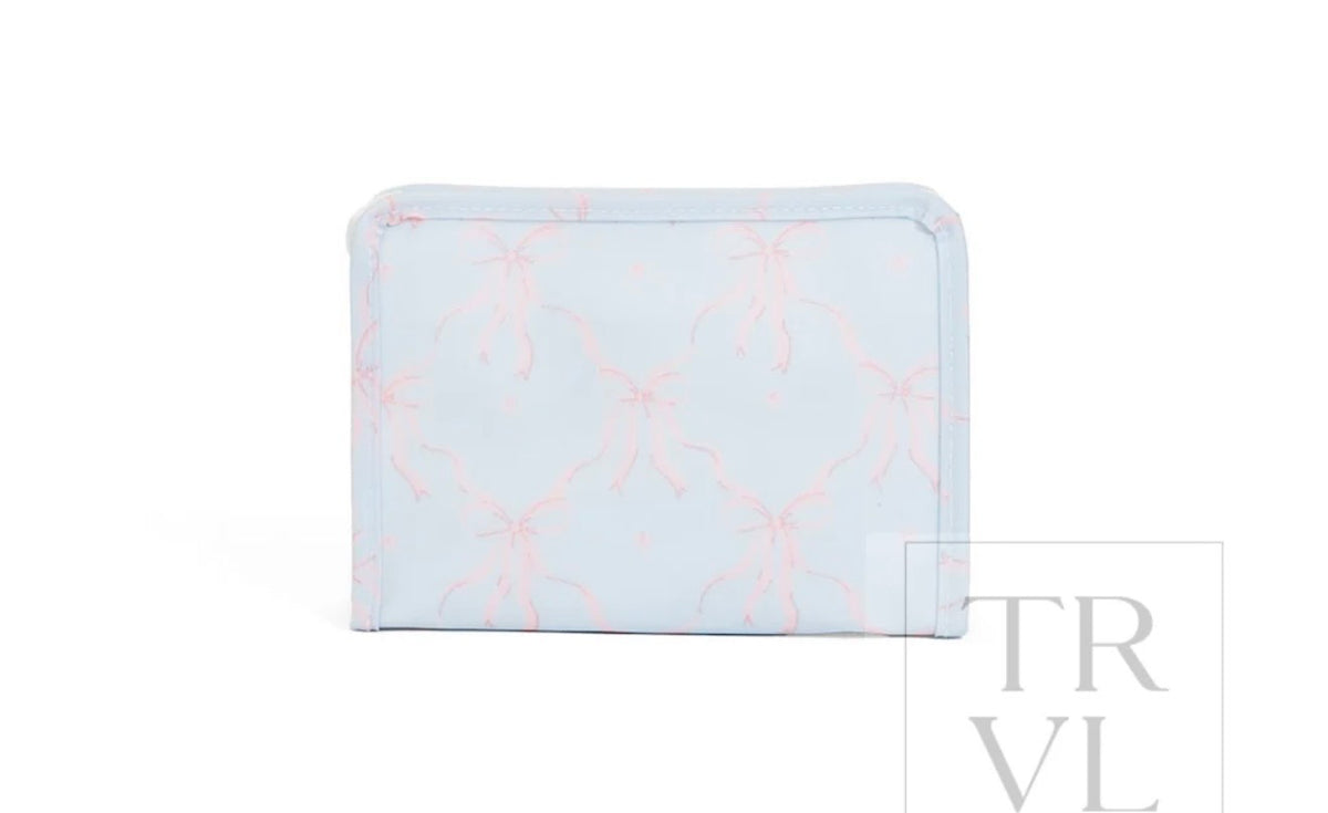 TRVL Design Roadie Small Zip Pouch - Eloise Bow