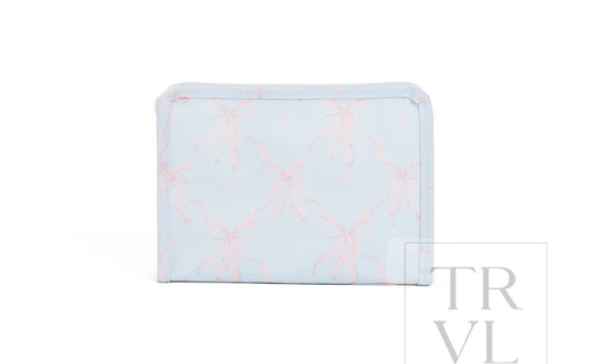 TRVL Design Roadie Small Zip Pouch - Eloise Bow