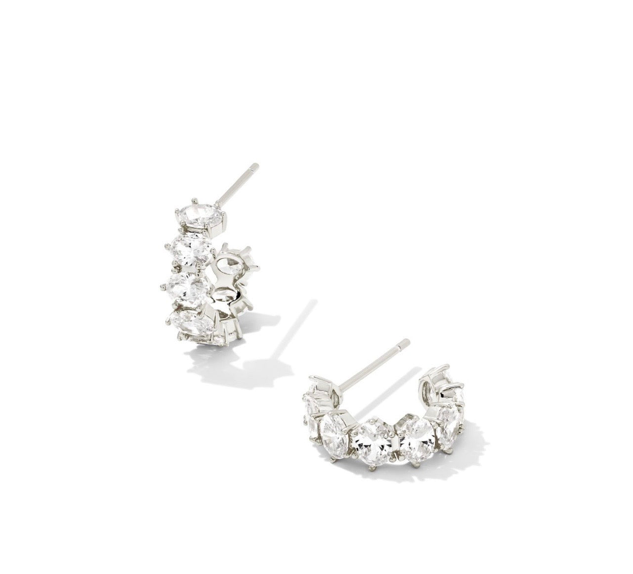 Kendra Scott Cailin Crystal Hoop Earrings