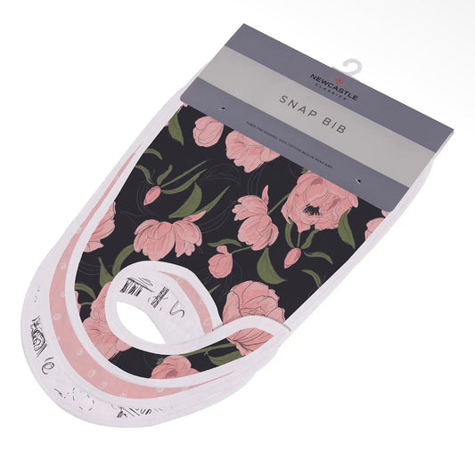 New Castle Classics London Paris New York Snap Bibs