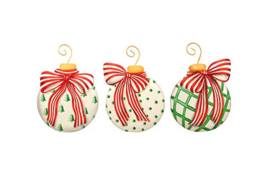 Round Top Modern Ornaments