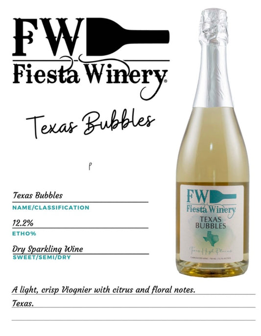 Fiesta Winery - Texas Bubbles