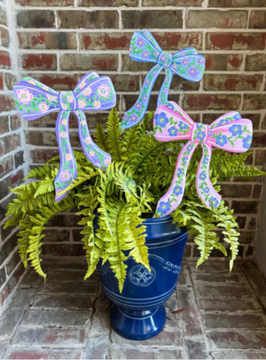 Round Top Blooming Bows