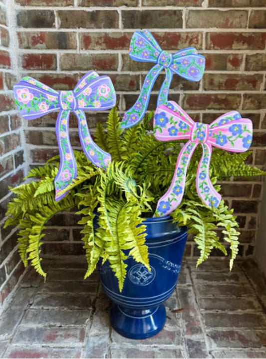 Round Top Blooming Bows