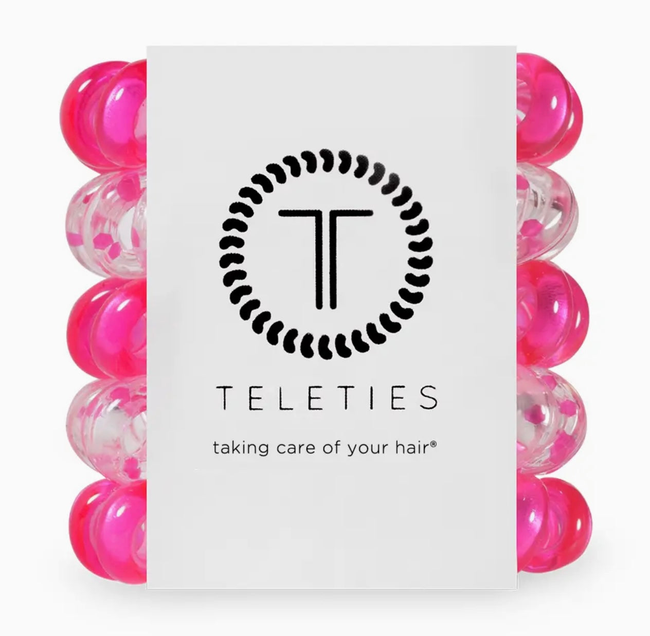 Teleties Spiral Hair Coils Tiny Flirt Alert