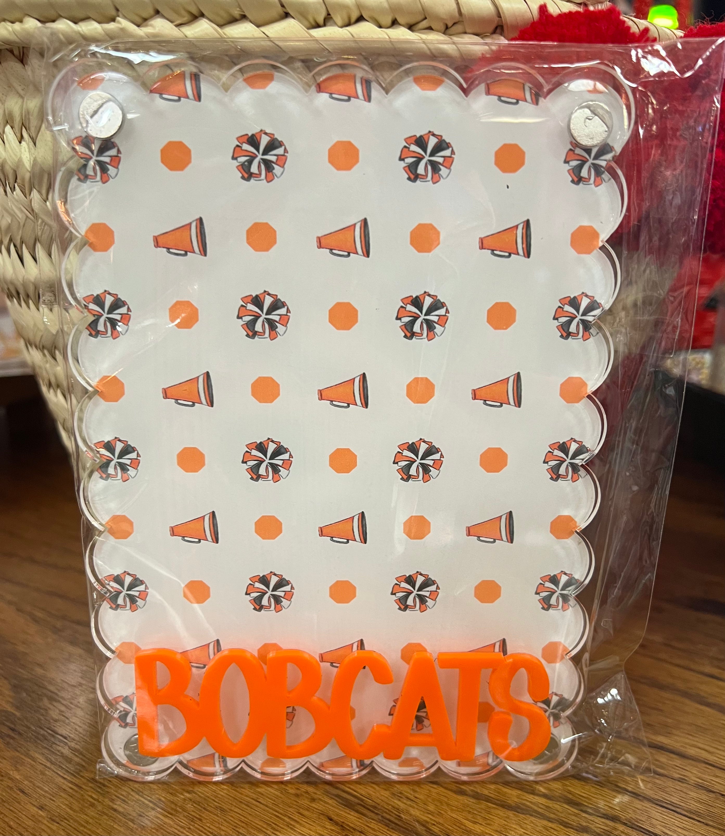 Custom Bobcats Megaphone Picture Frame