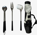Fox Run Outset Stainless Steel Golf Club Grill Tool Set, 4pc