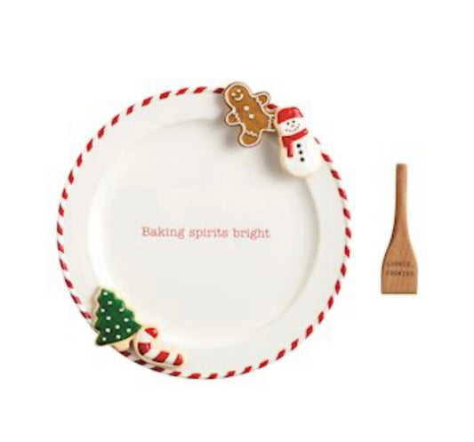 Mud Pie Christmas Cookie Platter
