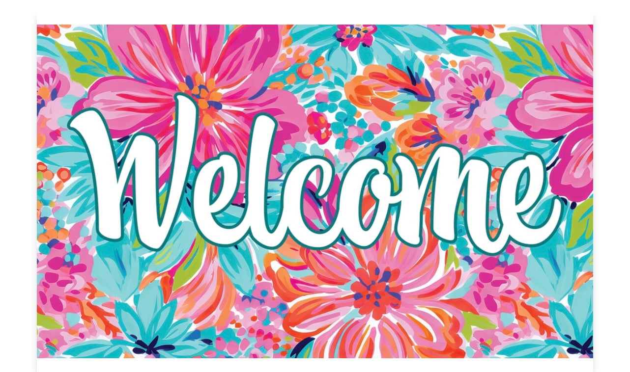 Custom Decor Pink & Orange Medley Rug