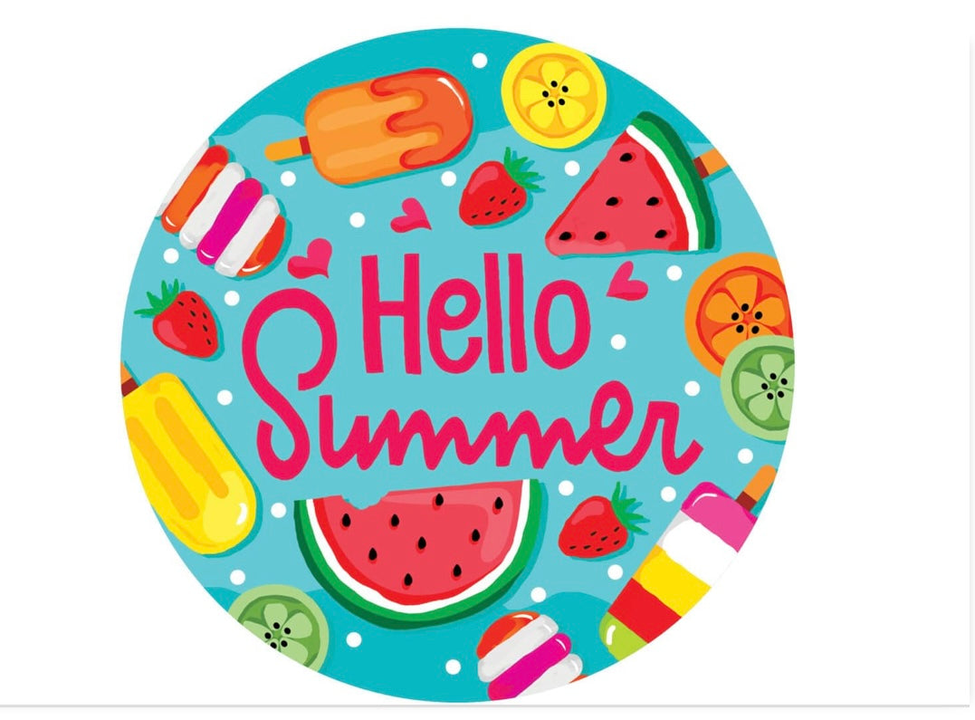 Custom Decor Popsicles Hang Around