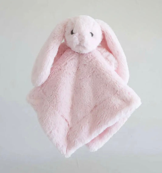 Caden Lane Cuddle Plush Friends Lovey - Pink Honey Bunny
