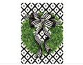 Custom Decor Sophisticated Stripes Large Flag