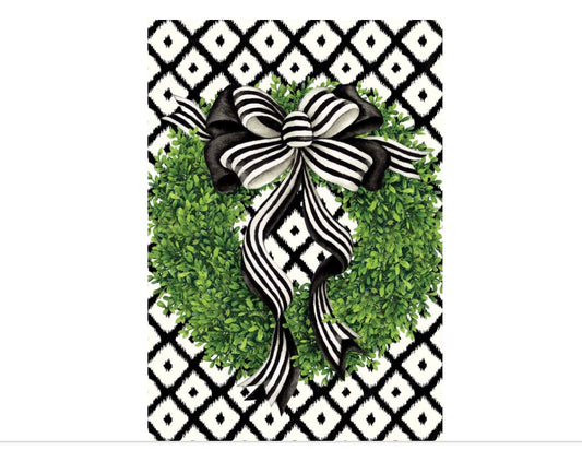 Custom Decor Sophisticated Stripes Large Flag