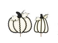 Round Top Ric Rac Pumpkin Small